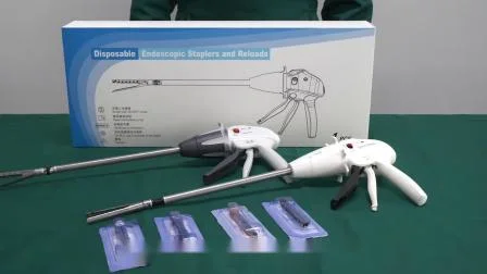 Cortador de grapadora desechable para cirugía laparoscópica, instrumentos laparoscópicos